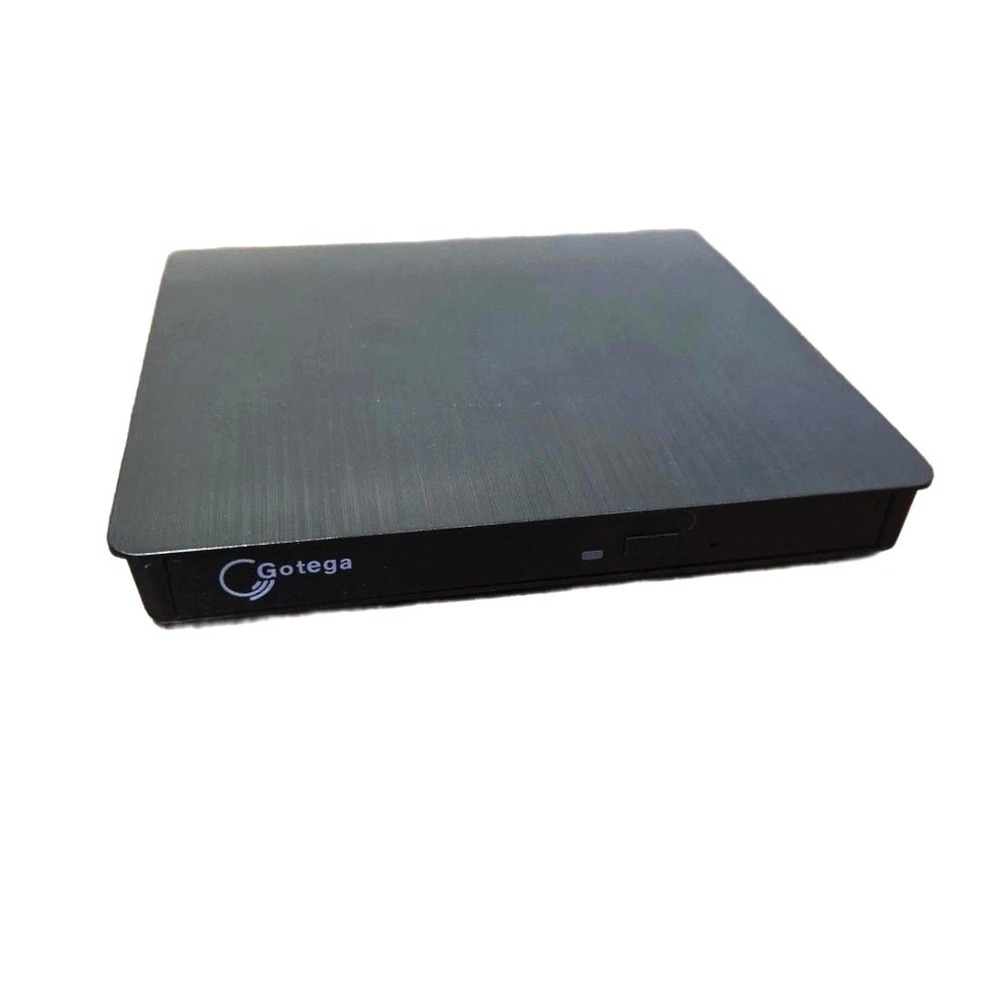 Gotega External CD DVD Drive USB 3.0 Portable Optical Drive ECD819-SU3 Black